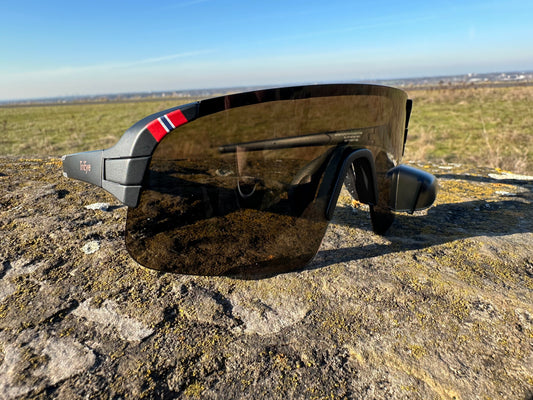 TriEye Sport-Sonnenbrille HD mit integriertem Rückspiegel (Limited Edition)