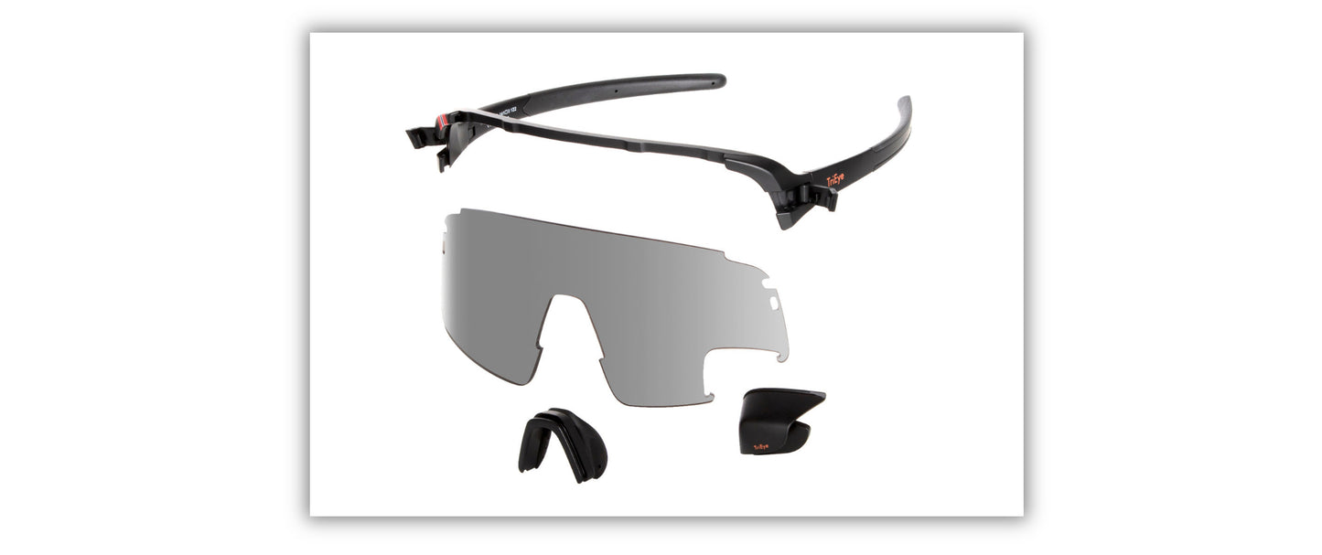 TriEye Sport-Sonnenbrille HD mit integriertem Rückspiegel (Limited Edition)